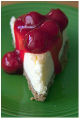 Thanks to Jenny for her Cherry Cheesecake photo