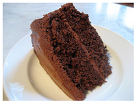 Thanks to Claire for this photo of a Chocolate Layer Cake