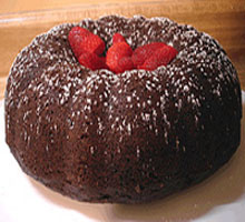 Thanks to Leigh for her picture of a low fat chocolate cake