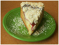 Raspberry Coffee Cake